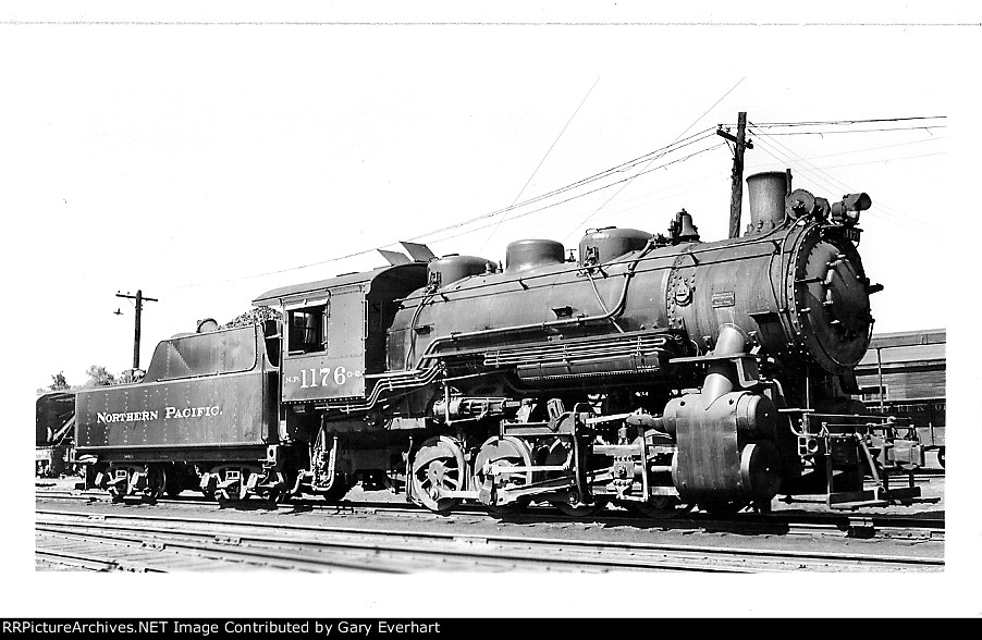 NP 0-8-0 #1176, Northern Pacific Rwy